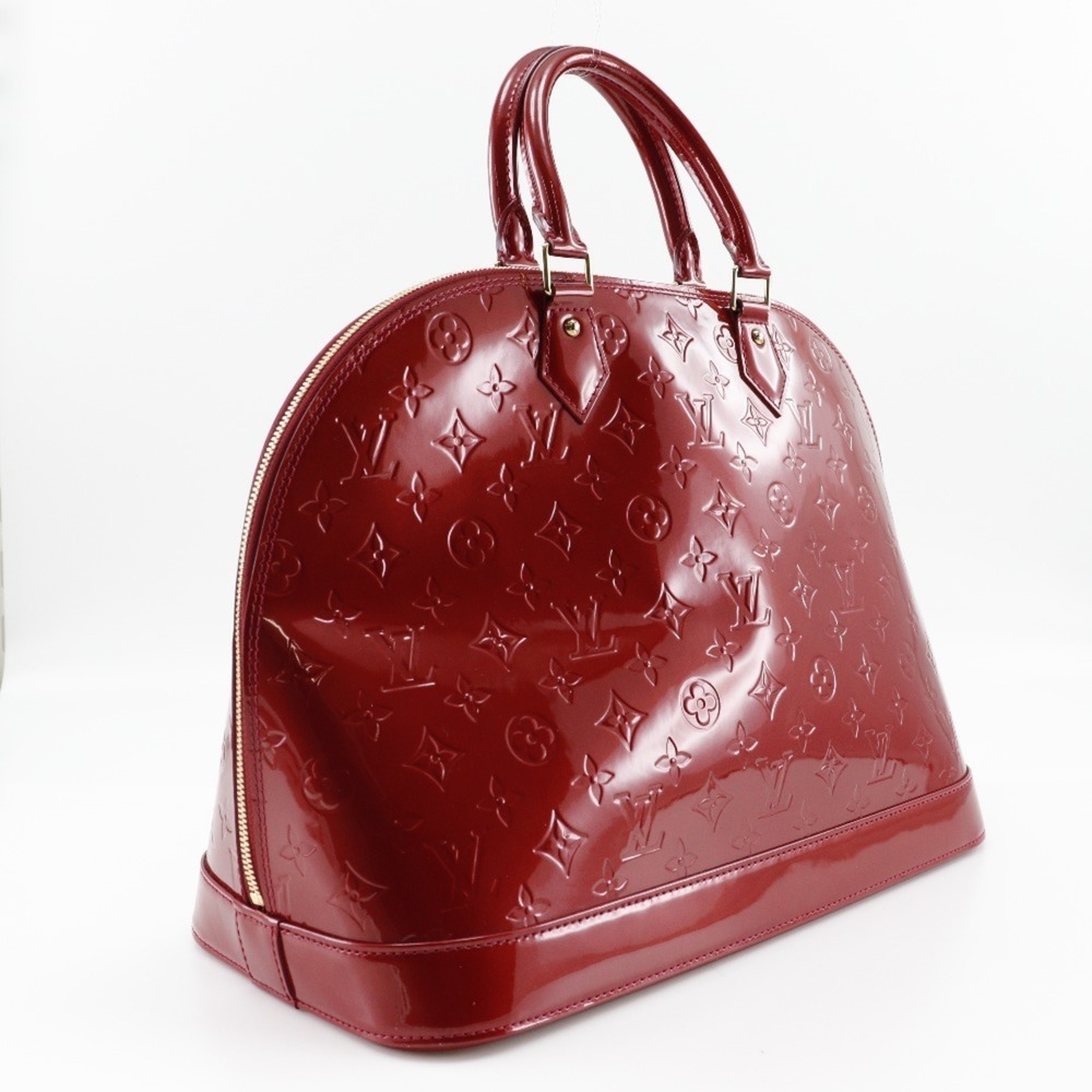 LOUIS VUITTON Red Alma Bag - Picture 3 of 10